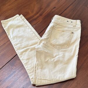 CAbi Women's Tan Skinny Jeans